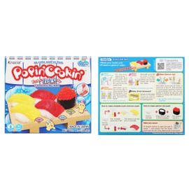 Kracie Popin Cookin DIY Candy Making Kit (8 Flavors) English Instructions Perfect For Kids Plus 2 NineChef Brand Spoon.
