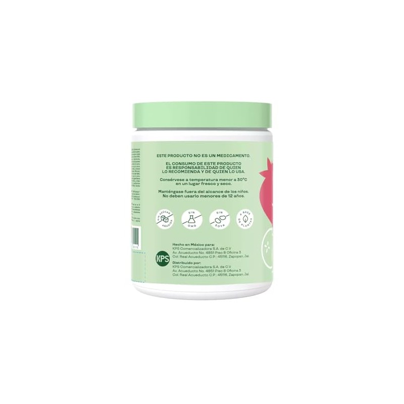 Bloom Mezcla de Verduras Fibra y Antioxidantes Sabor Frutos Rojos