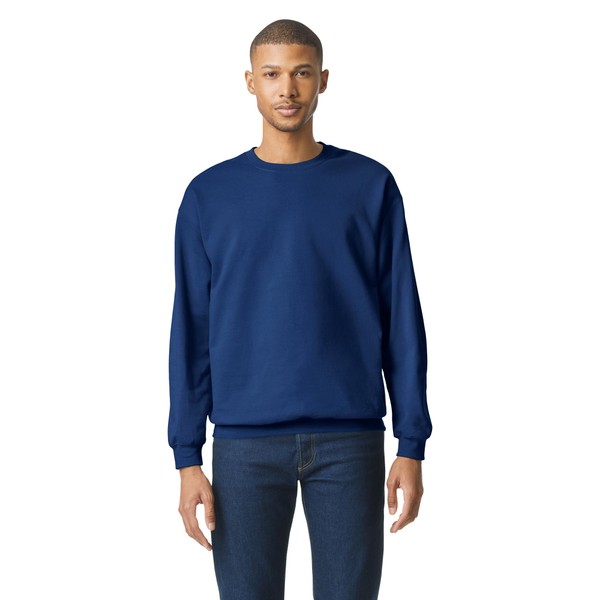Gildan Softstyle Crewneck Sweatshirt, Style GSF000, Navy