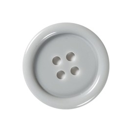 60 botones grises – Botones de resina de plástico de 1 pulgada (25 mm) para manualidades y costura