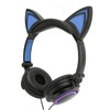 Cat Ear Wired Headphone Noise Reduction Cute Kids Cartoon Headset