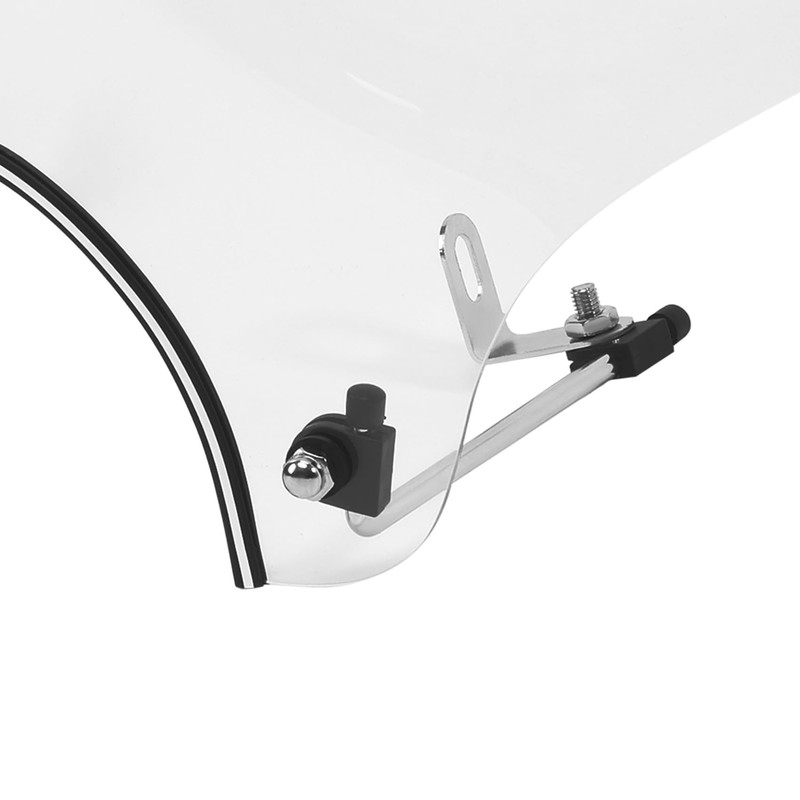 TCMT Clear Windshield Fits For Kawasaki Cruiser Vulcan VN 500