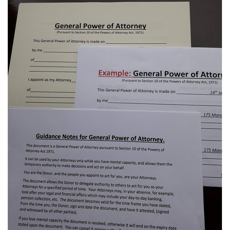 Power of Attorney Forms UK, Latest Edition, All You Need