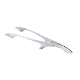 KEVNHAUN Kevnhaun Stainless steel tongs, especially useful for salads and desserts, Yakiniku tongs, Large size, allows you to use small portions of the tip to make detailed serving, fits your fingers when grabbing ingredients, and the handle is stable wh