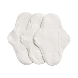 IMSEVIMSE Active Pantiliners Organic Cotton Natural (2 Packs of 3)