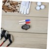 Gatuida Portable Golf Ball Liner with Pens Accurate Positioning for
