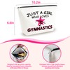 Yoxiumi Gymnastics Gifts Gymnastics Stuff Gymnastic Makeup Bag Gymnastics Bag