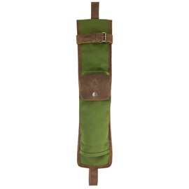 Valhalla Gear, Bushcraft Axe Carrier, Lumberjack Outdoor Essential, Camping Accessories, Water Resistant Canvas and Full Grain Leather, Handmade, Olive