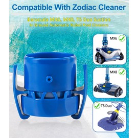 LAIKOU R0526900 Quick Connector Replacement for Zodiac Baracuda MX6, MX8, T5 & T5 Duo Suction Cleaners Pool Systems Swimming Pool, Blue
