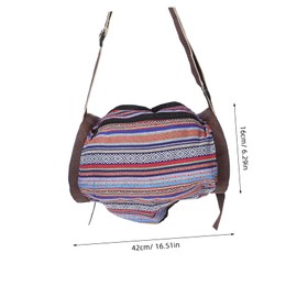 SUPVOX Yoga Yoga Mat Sling Southeast Asian Style Easy to Carry and Store Fitness Supply