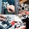 Snowflake Multi-Tool - 19-in-1 Stainless Steel Compact Design for Every