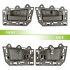omoZone 4pcs Interior Door Handle Front/Rear Left and Right Side