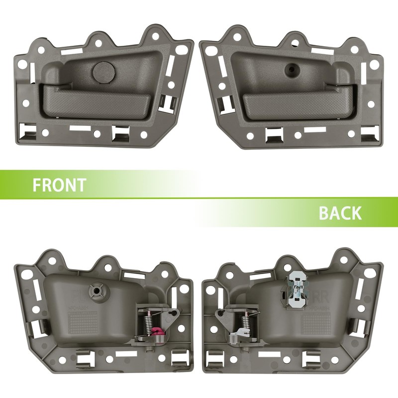 omoZone 4pcs Interior Door Handle Front/Rear Left and Right Side