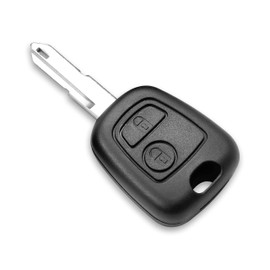 2 Button Remote Control Blade Housing for Peugeot 106 107 206 207 306 307 406 407 Car Key Shell Pilot Car Key