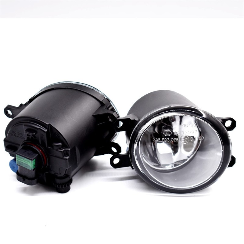 Fog Lights Driving Lamps Replacement for 2009-2012 Toyota RAV4 Clear