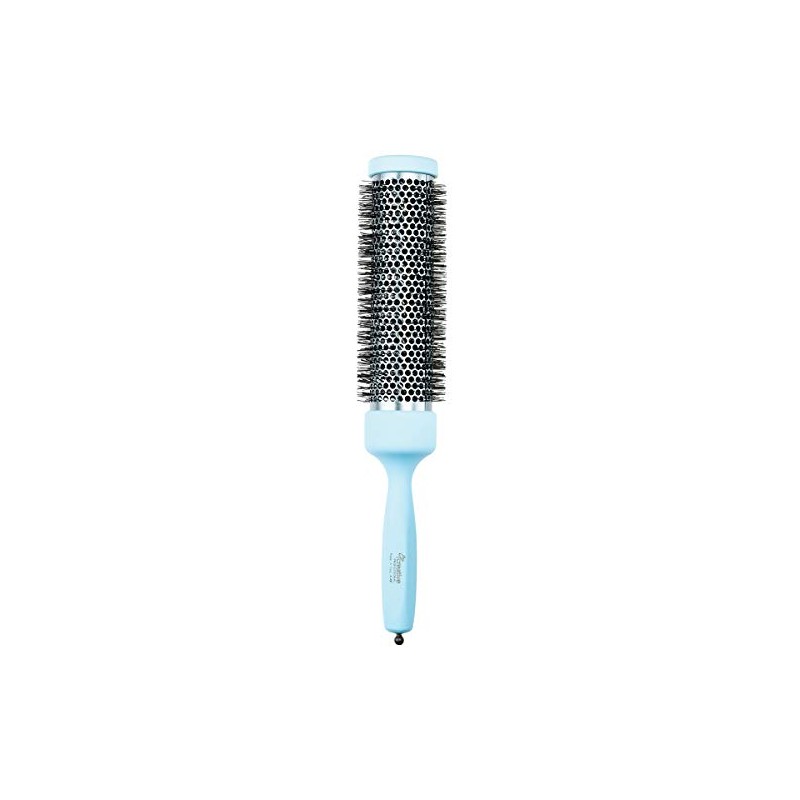 Creative Hair Brushes Italian Azzuro Titanium 7.75" Long Barrel 1"