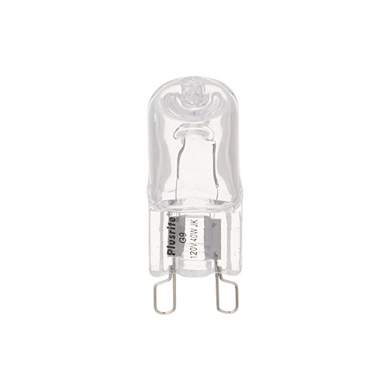Plusrite 3416-40 Watt Halogen Light Bulb - T4 - Looped