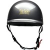 LEAD CR680 Motorcycle Helmet Cross Half Gun Metallic Free