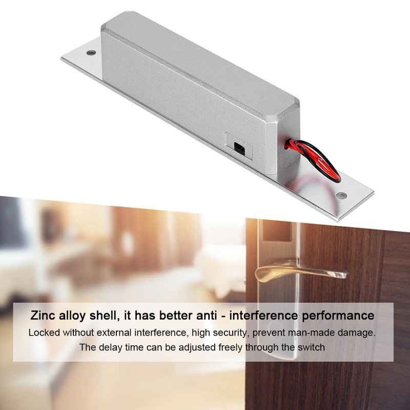 GK-202 DC12V Electric Bolt Door Lock Mortise for Security Access