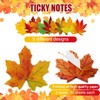 270 Sheets 9 Pack Maple Leaf Sticky Notes Cute Leaf