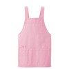 Nursley 9749009A Short Length Apron (Pocket +) Unisex M-L Pink