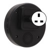 Black Wireless Doorbell Self Powered Waterproof Door Bell with 58