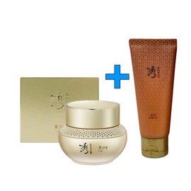 Sooryehan Ginseng Cream 60ml + Additional Cleansing Foam 100ml / 수려한 진생 크림 60ml+추가 클렌징 폼 100ml