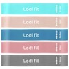 Lodi fit Training Tubes, Exercise Bands, Set of 5, Muscle