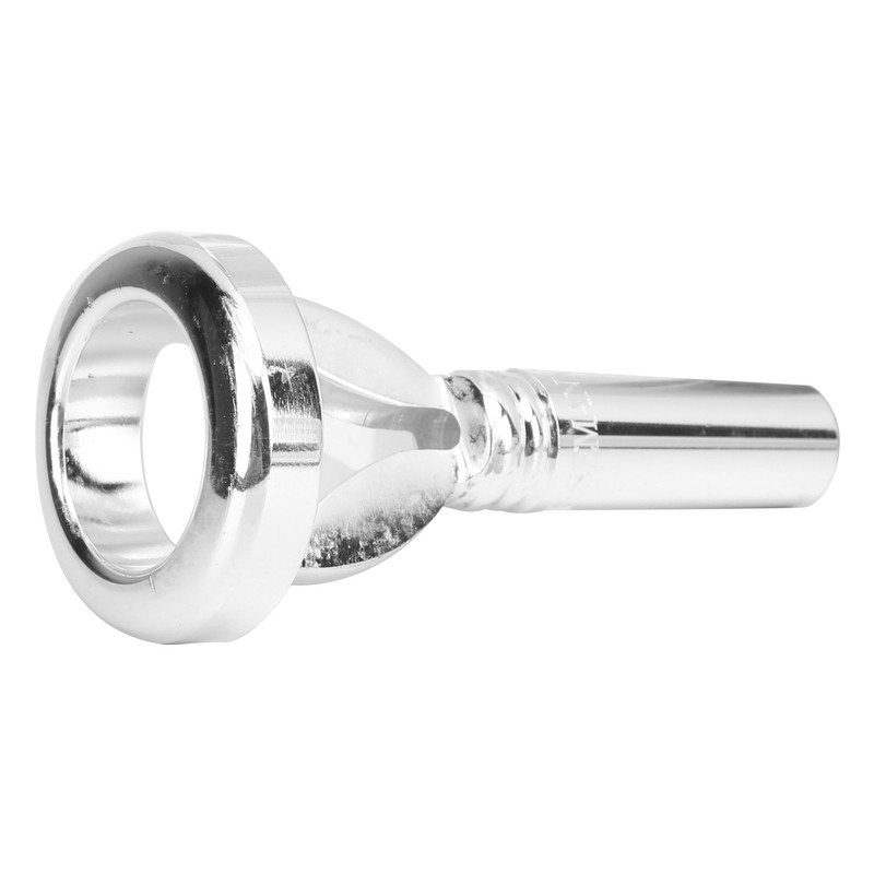 Trombone Mouthpiece Trainer Cooper Silver Plated Simulator Trumpet Practice Instrument
