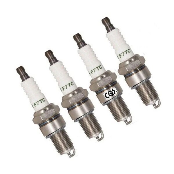 Unbranded 4x spark plugs F7TC For Suzuki gt750 gt550 gs