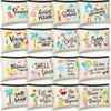 Kacctyen 16 Pcs Beach Makeup Bag Summer Cosmetic Bag Bulk