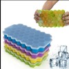 Ice Cube Trays with Lid (Blue)