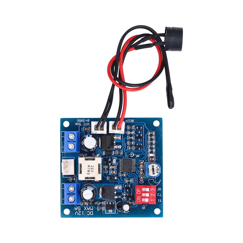 DC Speed Controller 12V Low Noise 4 Temperature Zones Work
