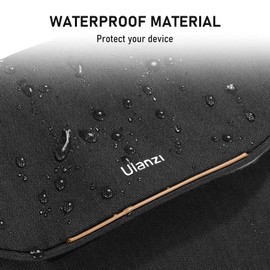 ULANZI SLR/DISR Camera Bag, Professional, Crossbody Photography, Small Bag, Fashion, Shoulder Bag for Women and Men, Compatible with Sony, Canon, Nikon, Waterproof, Lightweight, black, Lightweight and