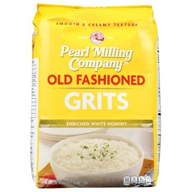 Quaker Grits Pearl Milling (Aunt Jemima) Old Fashioned Bag - 80 oz bag, 5 Pound (Pack of 1)