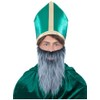 Smiffys St Patrick's Hat with Beard, St Patricks' Day Fancy