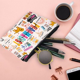 XYANFA Pharmacist Cosmetic Makeup Bag Pharmacist thank you gifts Pharmacist graduation Gift Pharmacist Zipper Pouch For Women (future PHARMACIST makeup bag)