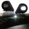 ROCCS 2x LED Side Mirror Puddle Light Assembly Compatible with