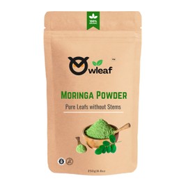 Owleaf’s Moringa Face Mask Powder Pure Organic Powders || Natural Hair Growth & Hair Cleaning, Face Pack, Body & Skin Powders (8.8oz)