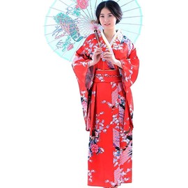 Botanmu Women’s Kimono, Robe, Japanese Dress, for Photography, Cosplay Costume, 5 Colours