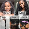 22 Inch Human Braiding Hair 50g/1 Bundle Deep Wave Human