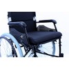 Karman Deluxe Foam Wheelchair Cushion, Black, 20"x16"x2"