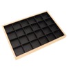 Jewelry Storage Display Trays Multipurpose 24 Grids Jewelry Tray for