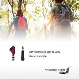 KOKSRY Camping Stool,Small Folding Chair,13.8" Lightweight Folding Stool Compact Backpacking Stool with Carry Bag