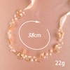 Deniferymakeup Leaf Bride Wedding Hair Vine Pearl Headpiece Bridal Headband