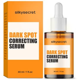 SilkySecret Dark Spot Correcting Serum (1 fl.oz), Dark Spot Improver for Face & Body, Niacinamide Serum for Uneven Skin Tone, Sun Damage, and Age Spots, Hyperpigmentation Solution