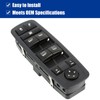 Driver Side Power Master Control Window Switch Replacement for 2009-2012