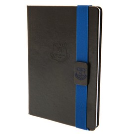 Everton FC Banded A5 Premium Leather Look Notebook