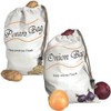 Potato & Onion Sprout-Free Vegetable Storage Bags - White