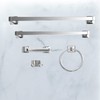 SENTO Chrome Toilet Paper Holder Wall Mount, Double Post Tissue